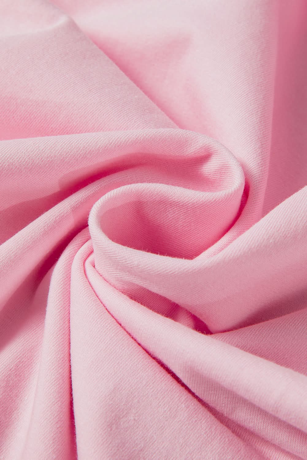 Trendy pink plus size long sleeve top - Love Salve